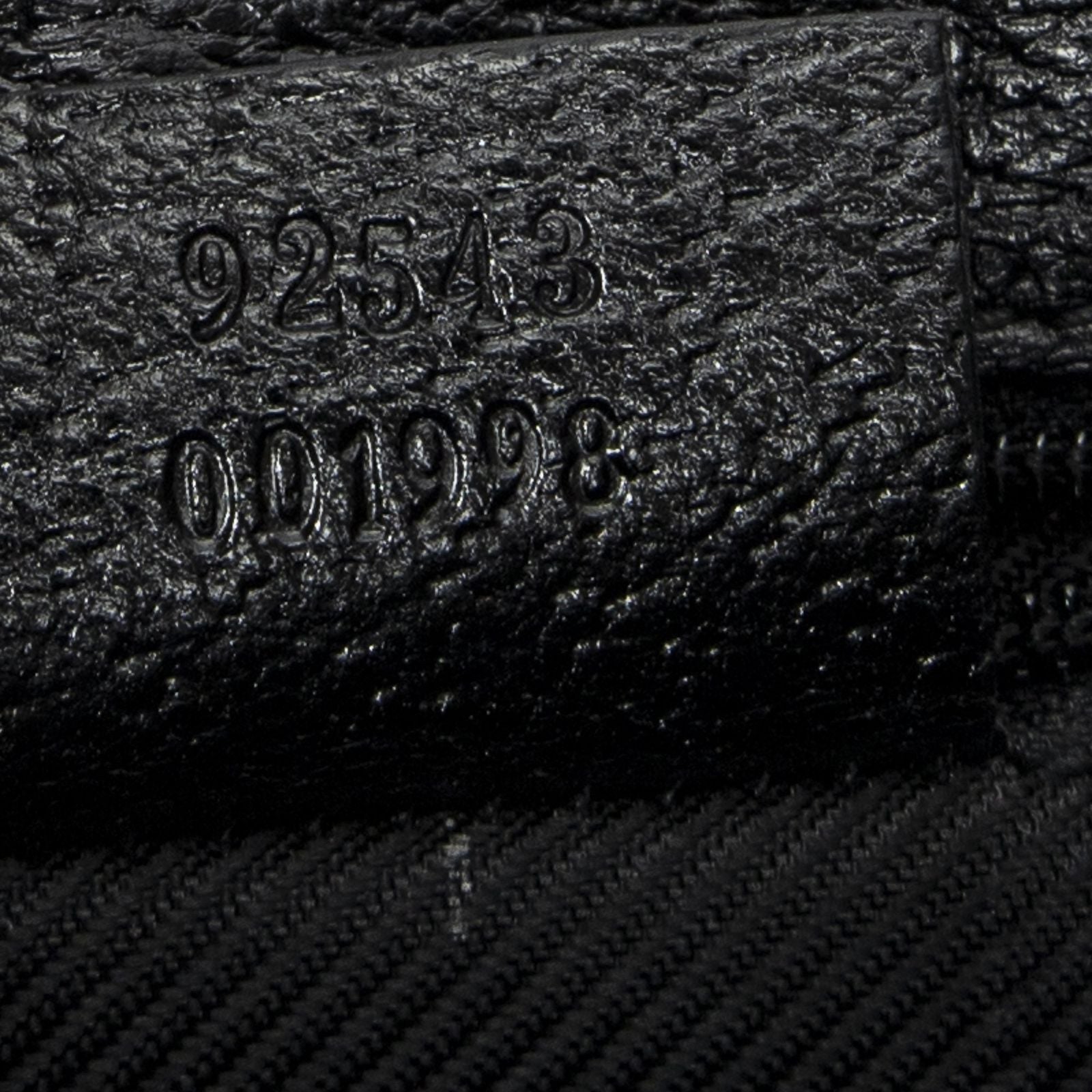Gucci Small Waist Pouch Black GG Canvas — view 5