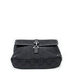 Gucci Small Waist Pouch Black GG Canvas — view 3
