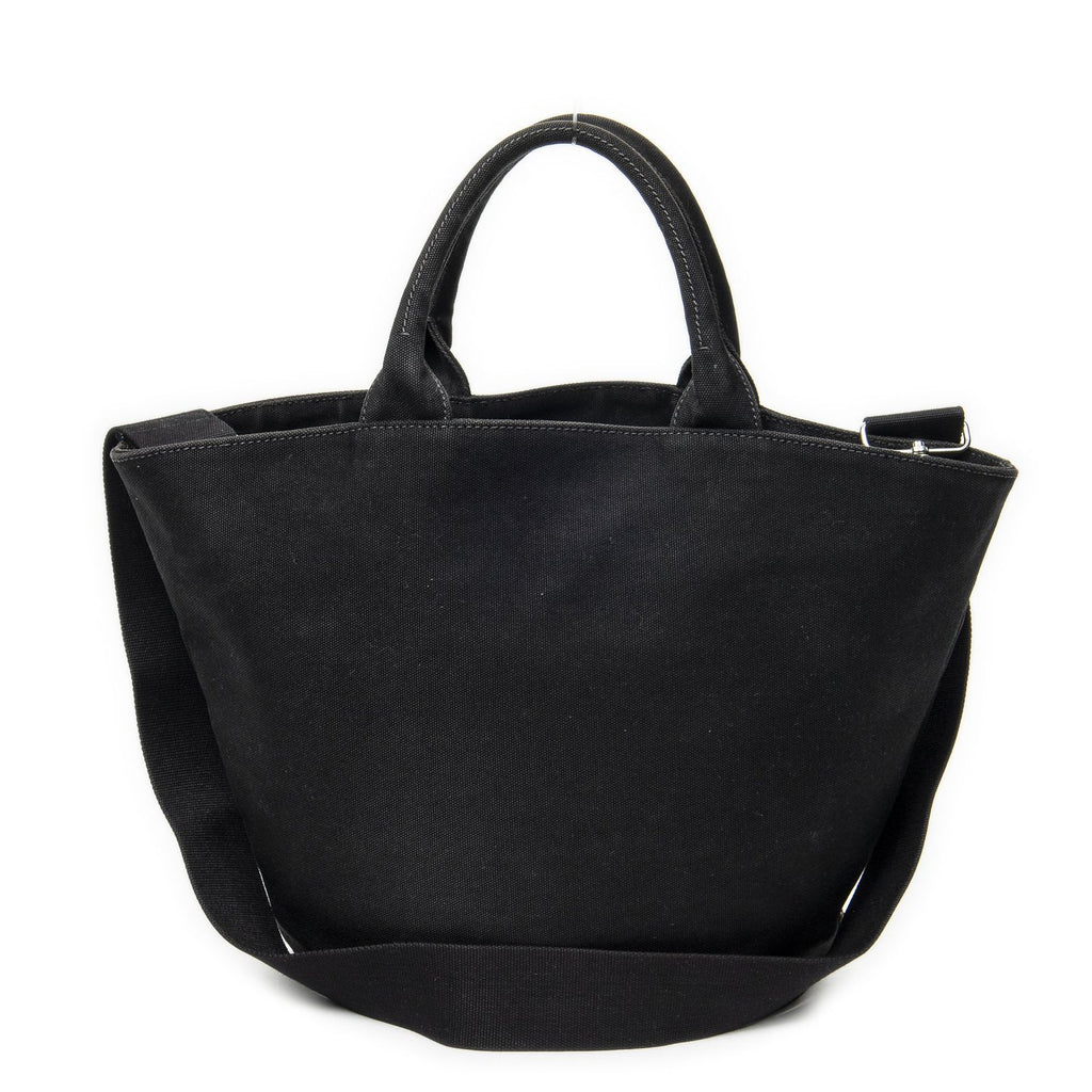 Prada GST Tote Black Canapa Canvas — view 5