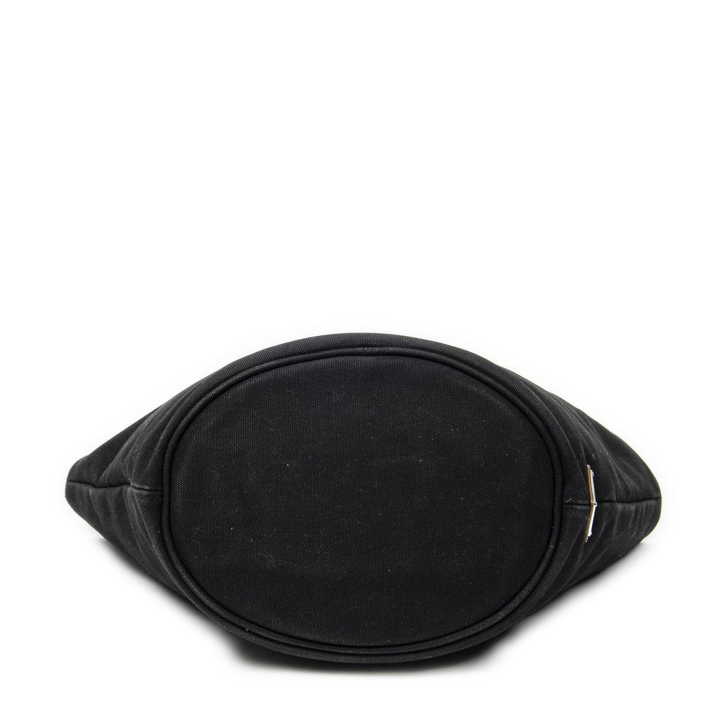 Prada GST Tote Black Canapa Canvas — view 6