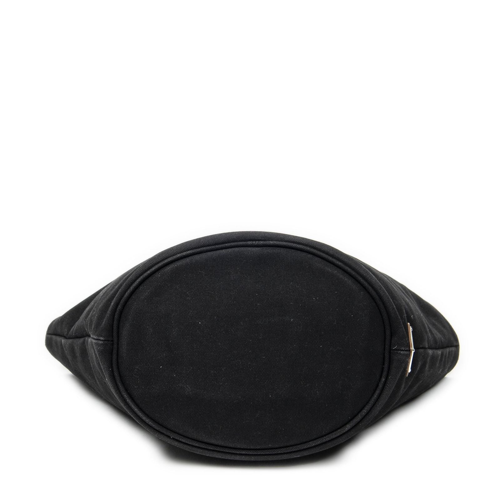 Prada GST Tote Black Canapa Canvas — view 6
