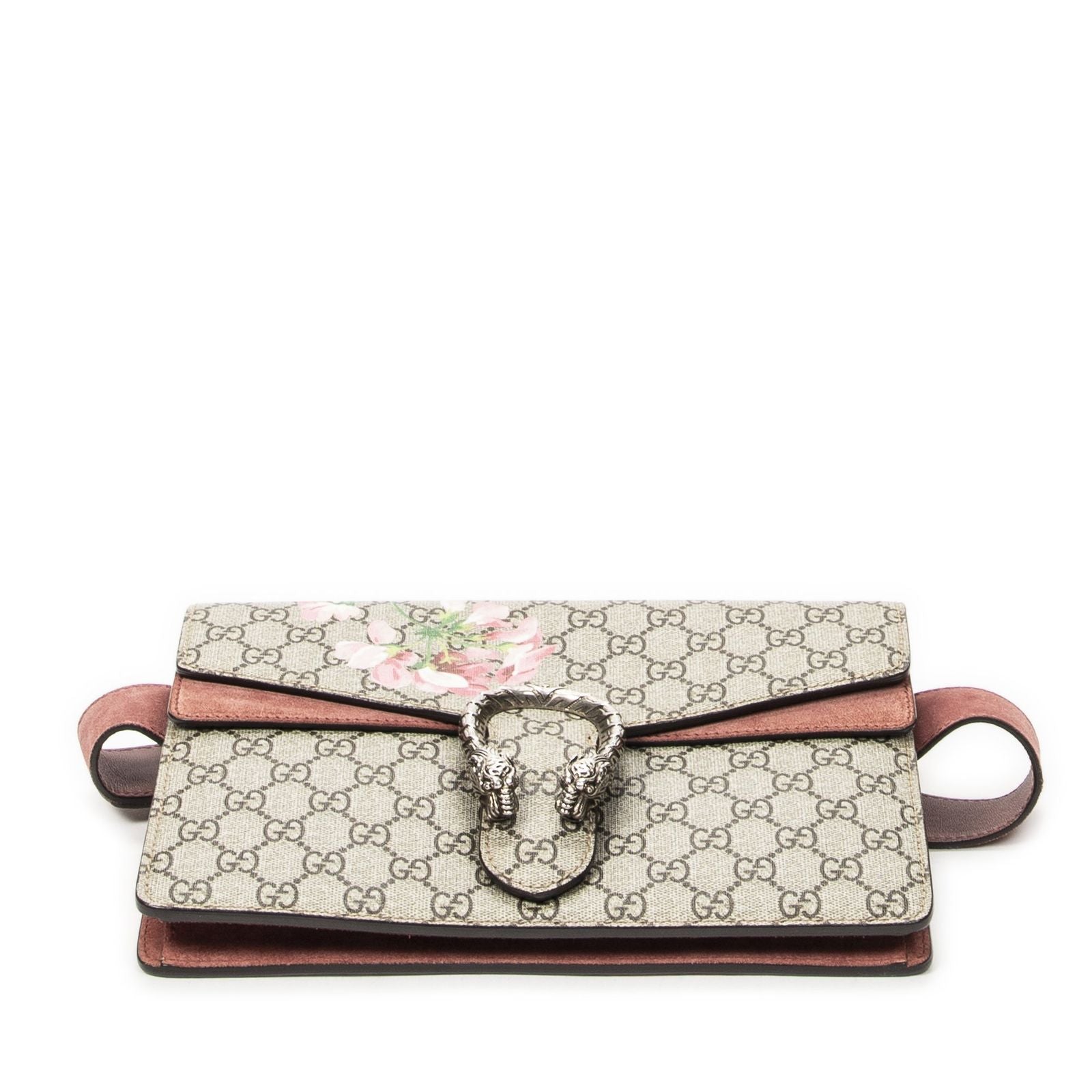 Gucci Dionysus Belt Bagbeige Pink Blue Muz Supreme Pvccanvas — view 6