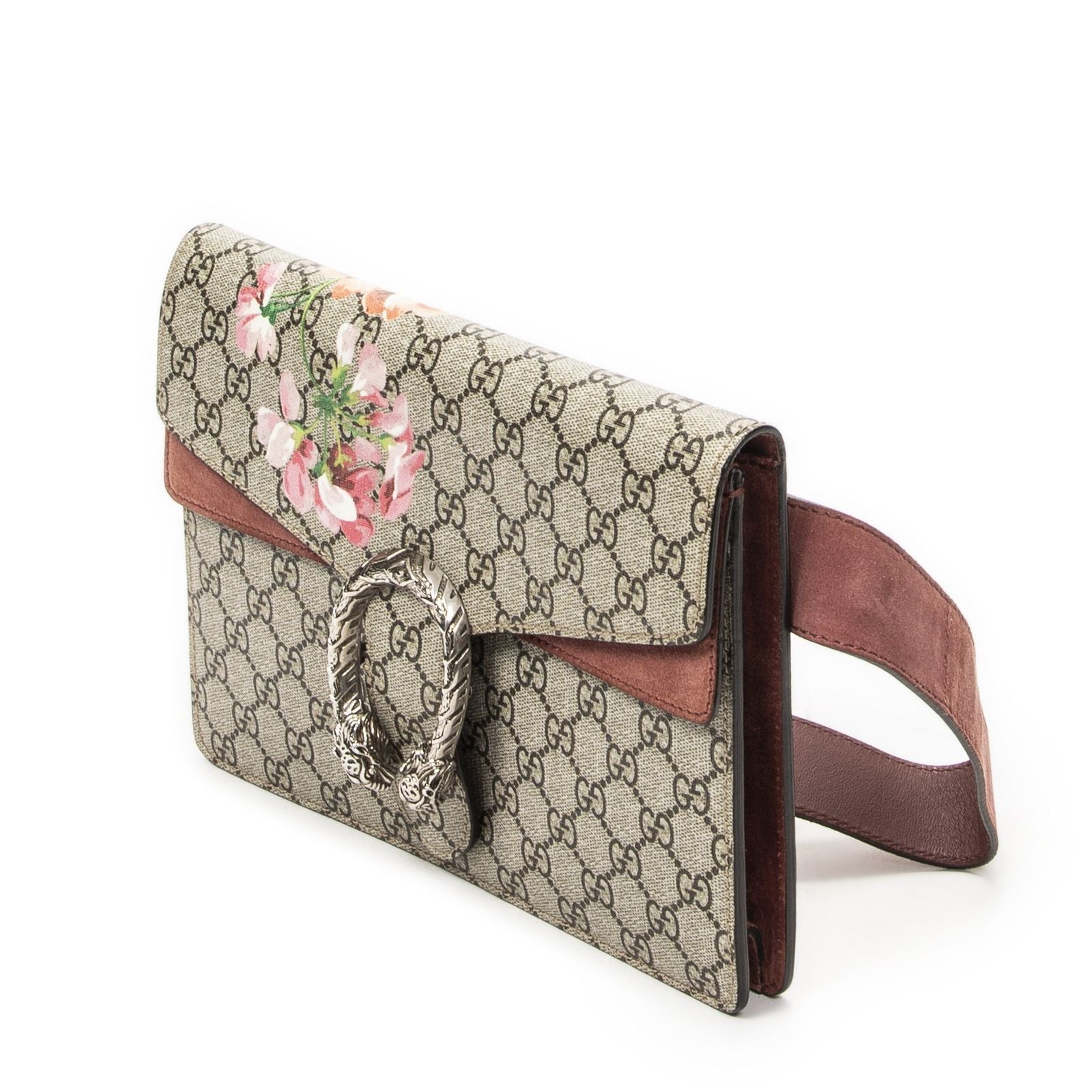 Gucci Dionysus Belt Bagbeige Pink Blue Muz Supreme Pvccanvas — view 2