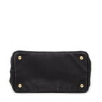 Prada Canapa Small Tote Black Canvas — view 6