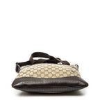 Gucci Web Media Messenger Brown Beige GG Canvas — view 6