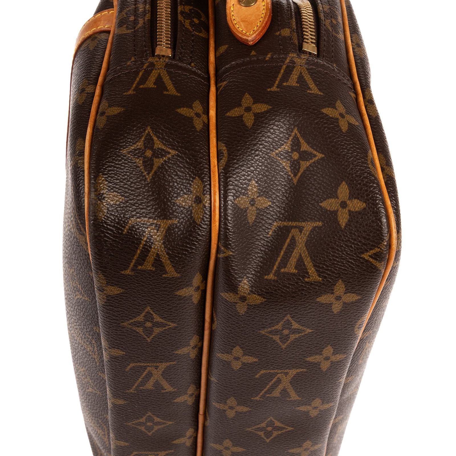 Louis Vuitton Reporter Brown Monogram Canvas — view 8