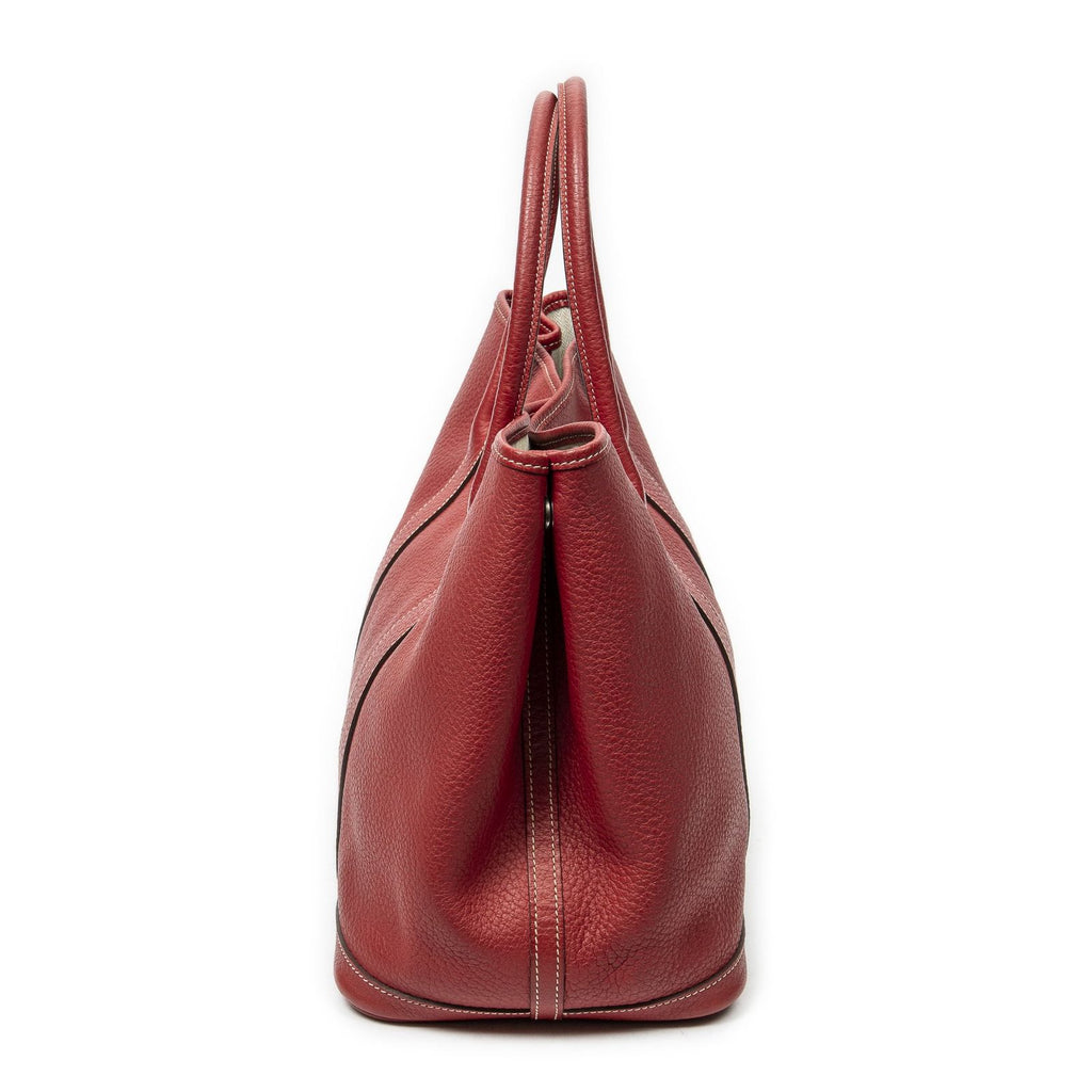 Hermes Garden Party Red Negonda Leather — view 4