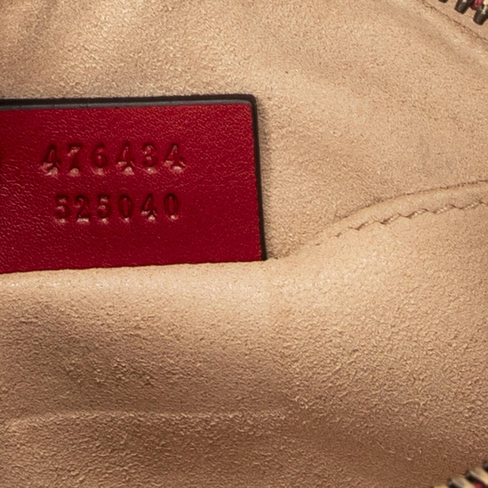 Gucci Marmont Belt Bag Red Matelasse Chez Blanc Leather — view 5