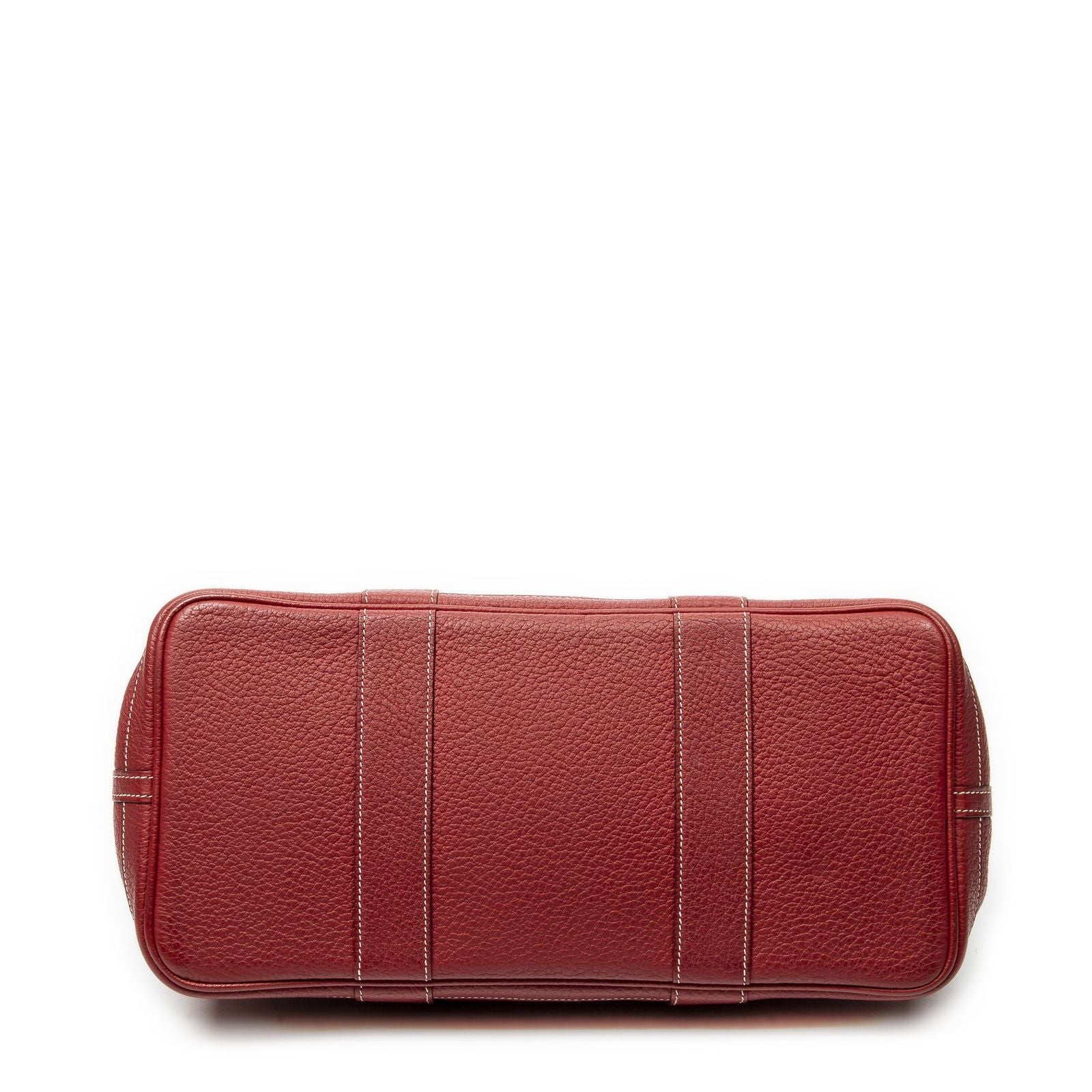 Hermes Garden Party Red Negonda Leather — view 6