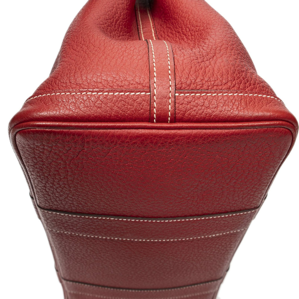Hermes Garden Party Red Negonda Leather — view 8