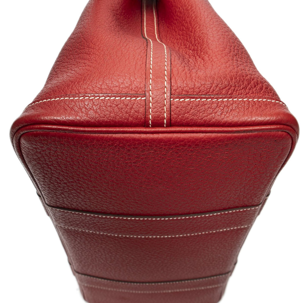 Hermes Garden Party Red Negonda Leather — view 7