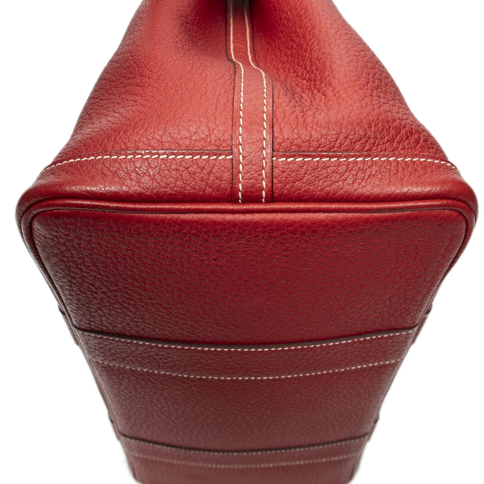 Hermes Garden Party Red Negonda Leather — view 7