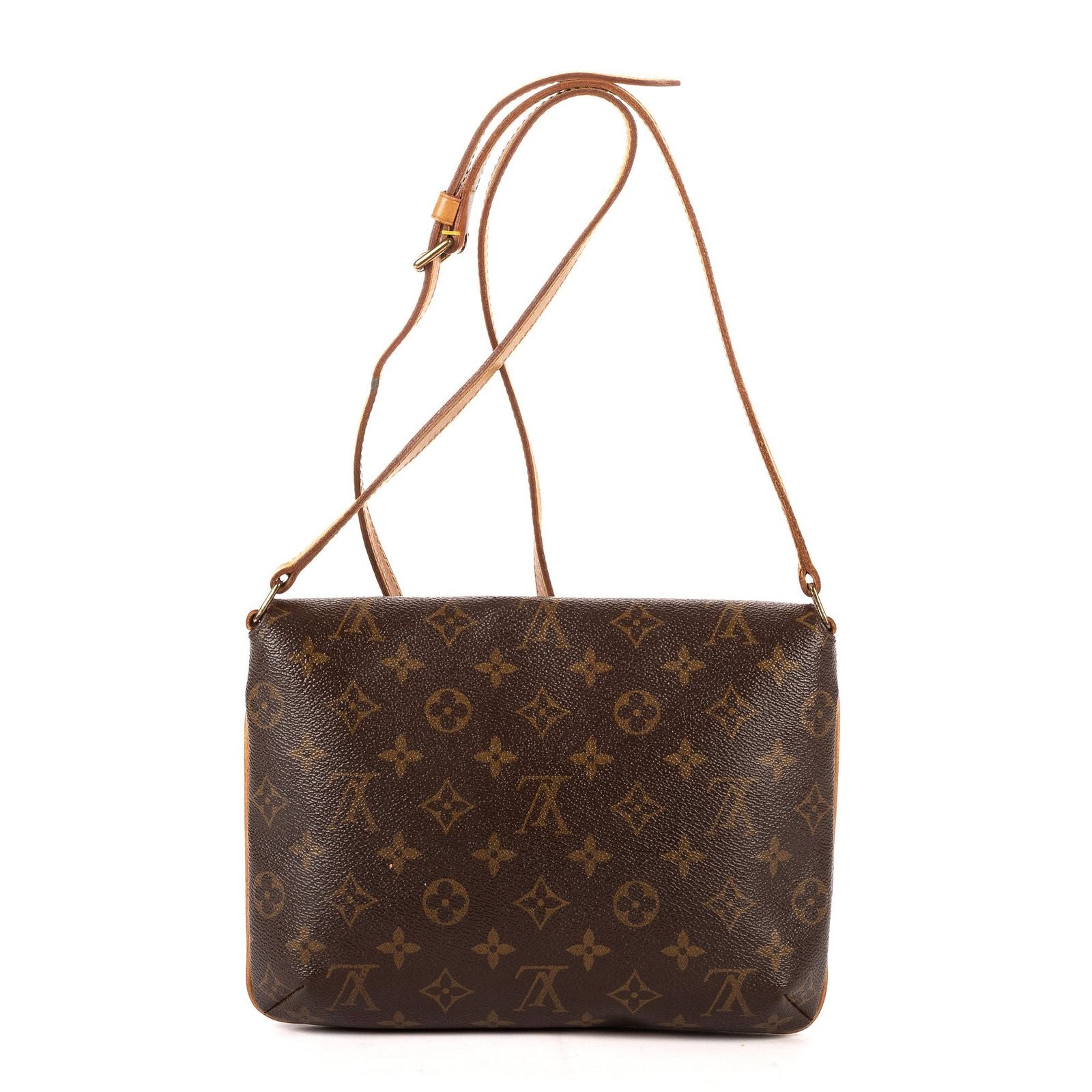 Louis Vuitton Musette Tango Brown Monogram Canvas — view 5