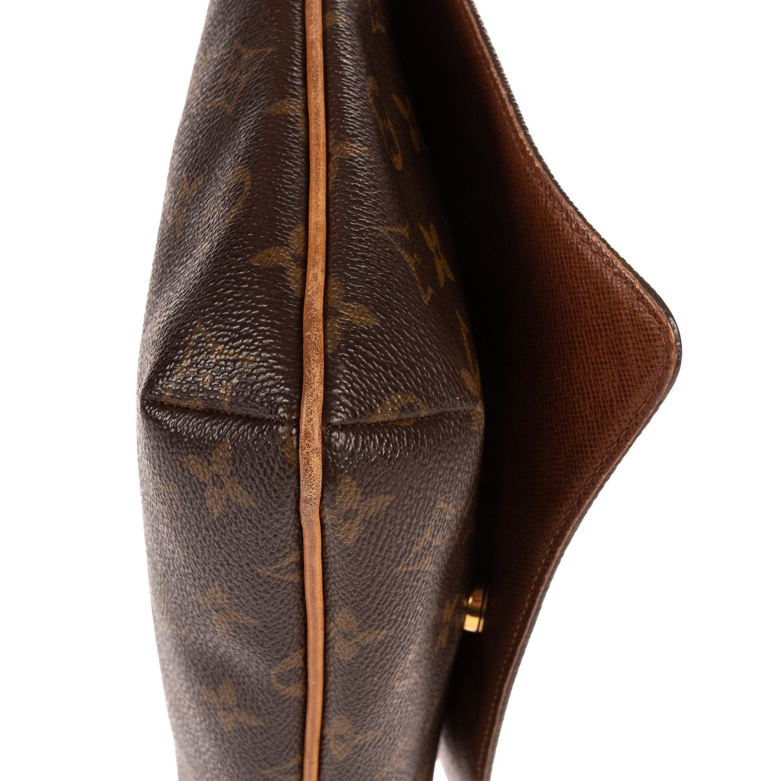 Louis Vuitton Musette Tango Brown Monogram Canvas — view 7