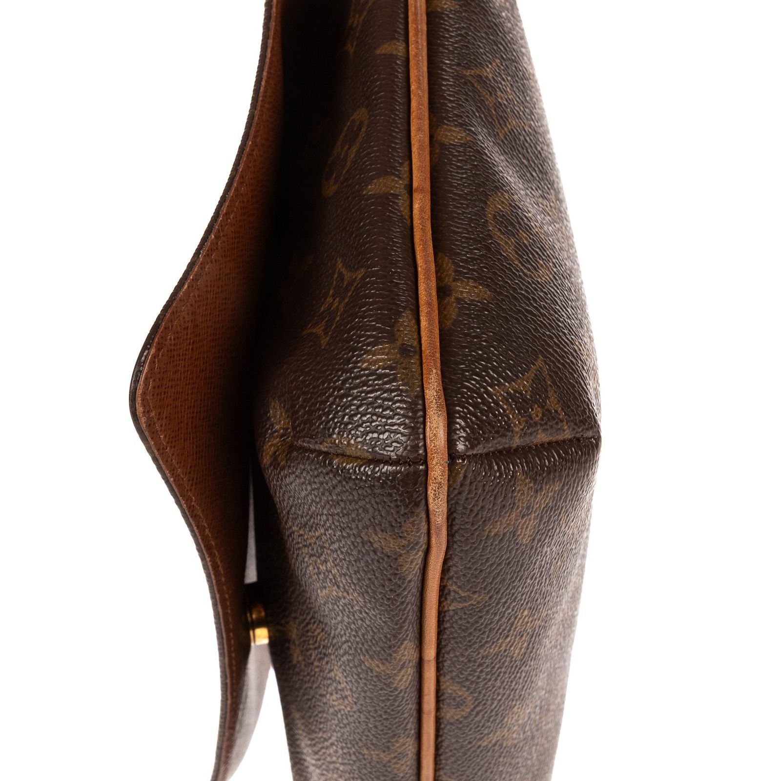 Louis Vuitton Musette Tango Brown Monogram Canvas — view 8