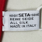 Chanel Scarf Red Silk — view 5