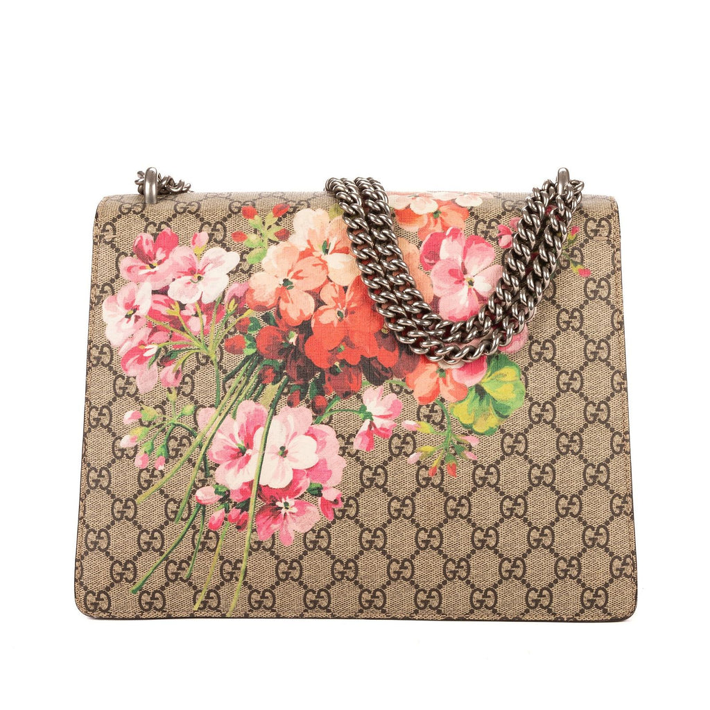 Gucci Bromus Dionysus Beige Burgundy Blue Muz Supreme Pvccanvas — view 5
