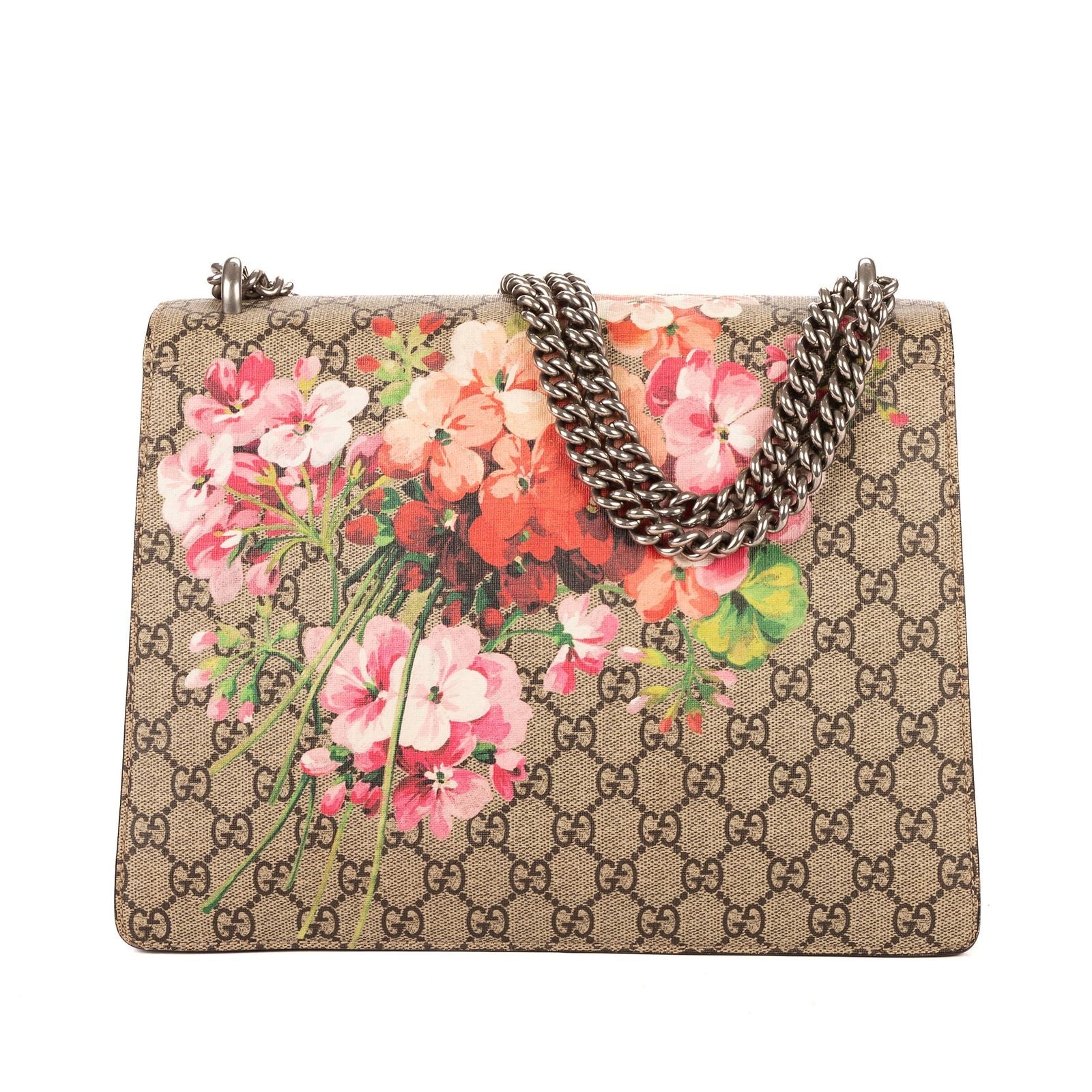 Gucci Bromus Dionysus Beige Burgundy Blue Muz Supreme Pvccanvas — view 5