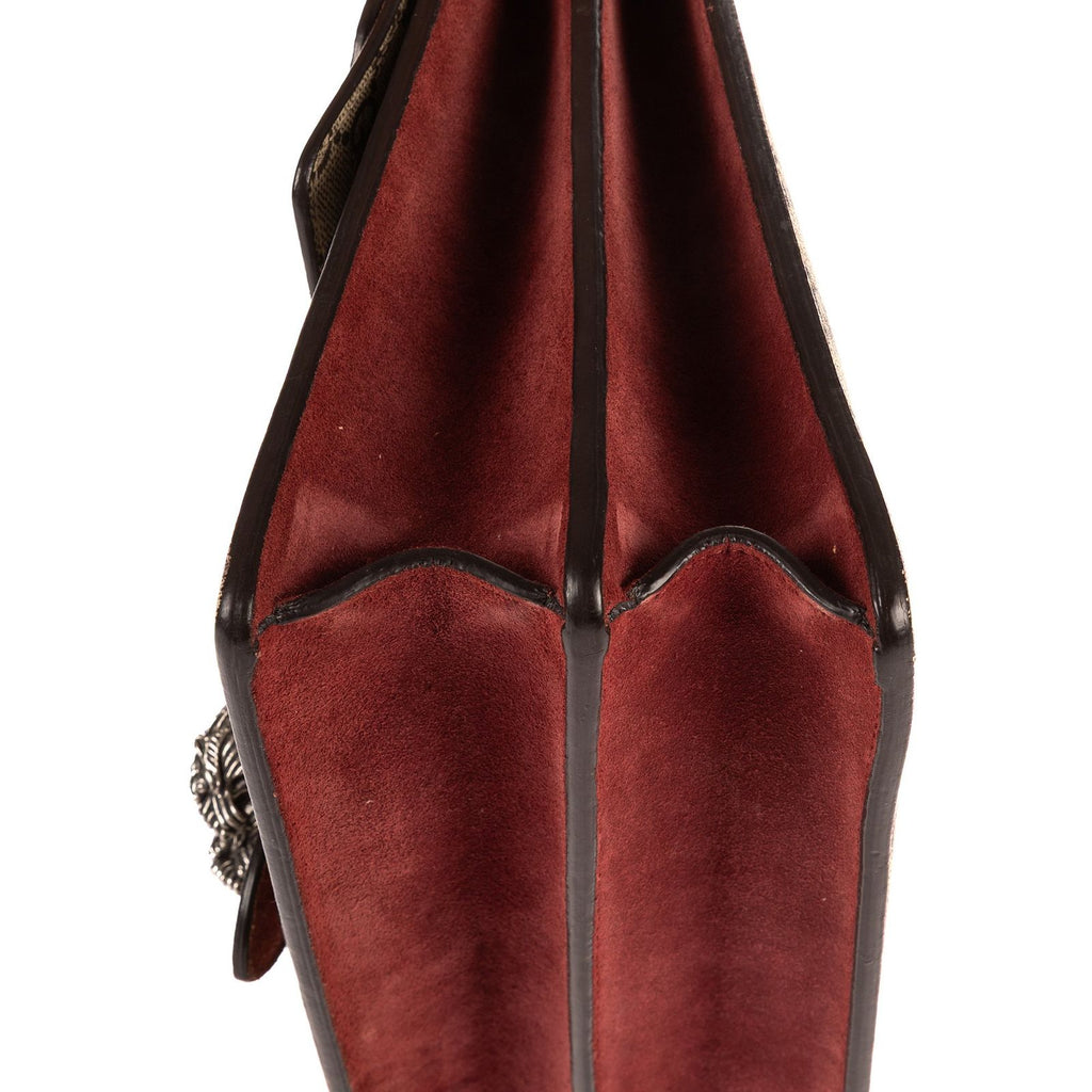 Gucci Bromus Dionysus Beige Burgundy Blue Muz Supreme Pvccanvas — view 8