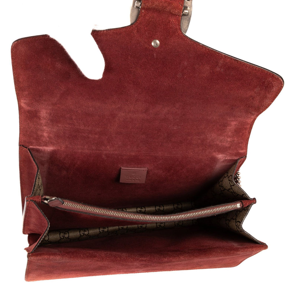 Gucci Bromus Dionysus Beige Burgundy Blue Muz Supreme Pvccanvas — view 9