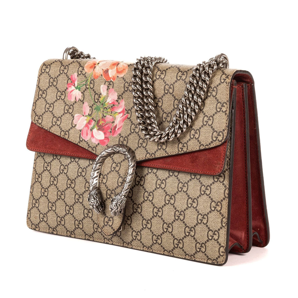 Gucci Bromus Dionysus Beige Burgundy Blue Muz Supreme Pvccanvas — view 2