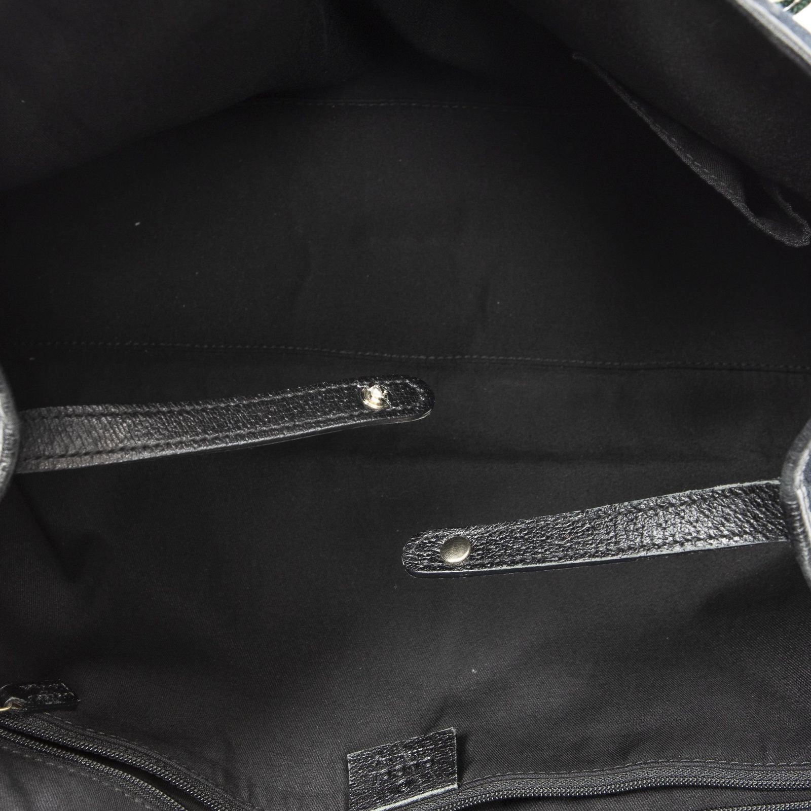 Gucci Princi Tote Black GG Canvas — view 9