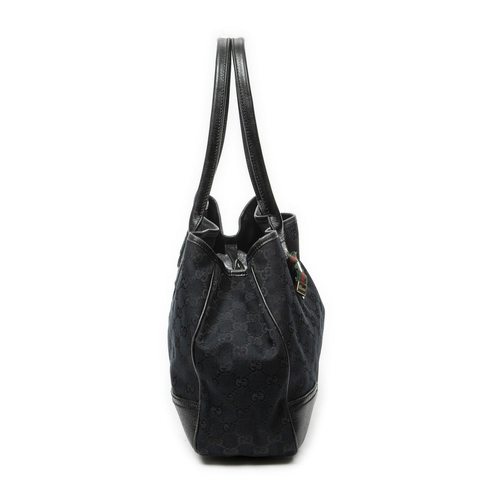 Gucci Princi Tote Black GG Canvas — view 4
