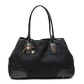 Gucci Princi Tote Black GG Canvas