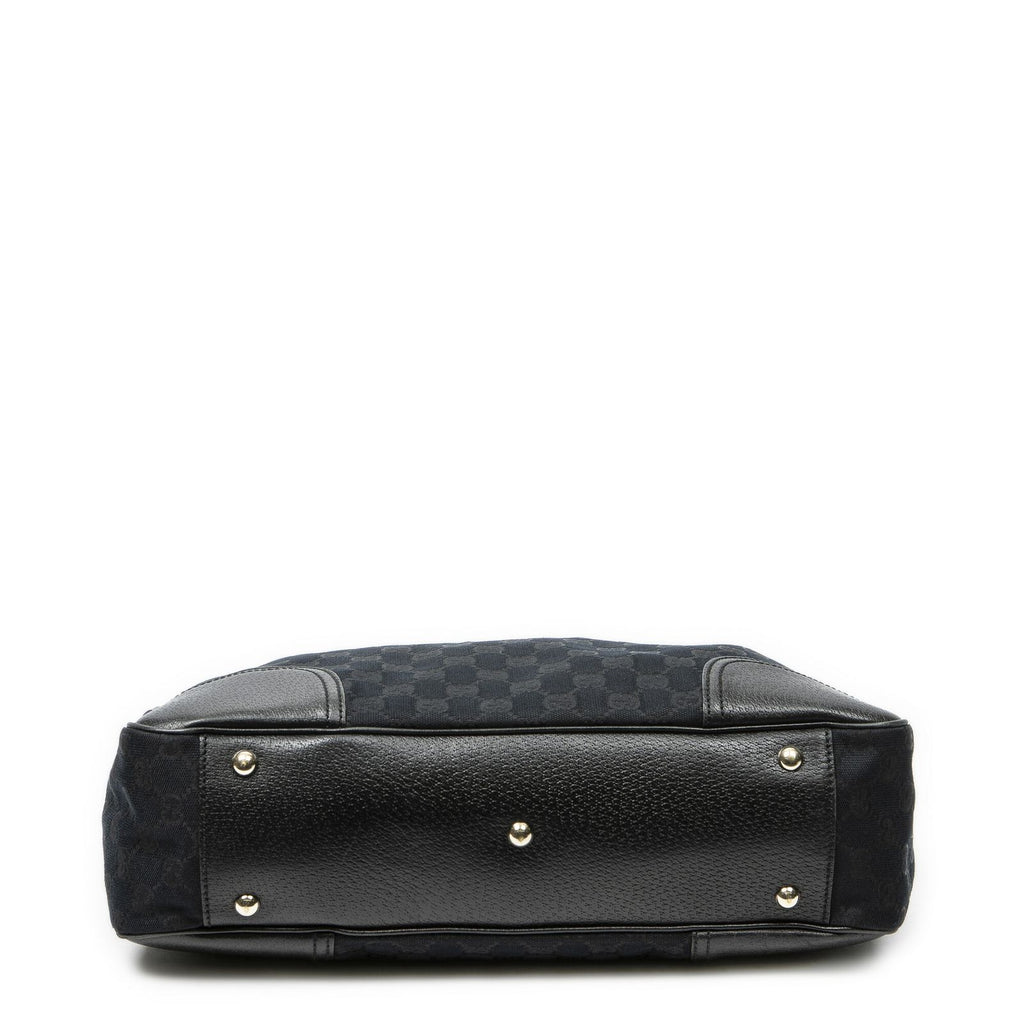 Gucci Princi Tote Black GG Canvas — view 6
