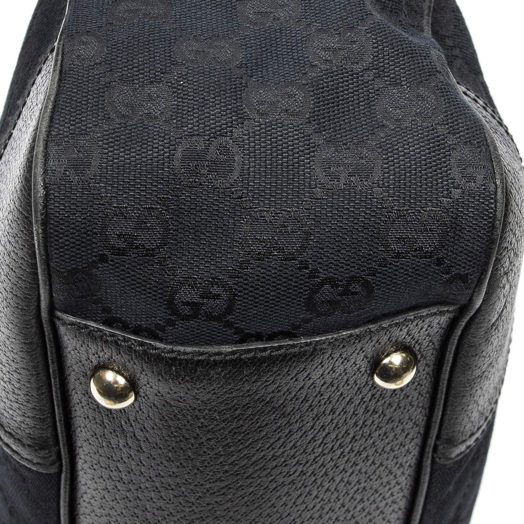 Gucci Princi Tote Black GG Canvas — view 8