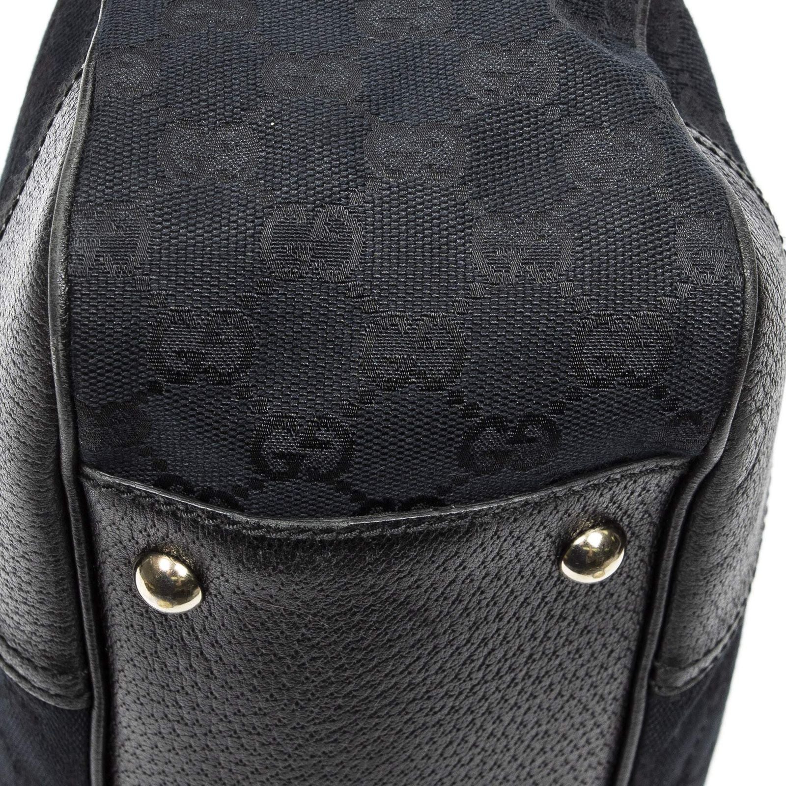 Gucci Princi Tote Black GG Canvas — view 8