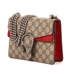 Gucci Dionysus Beige Red Supreme Canvas Suede — view 2