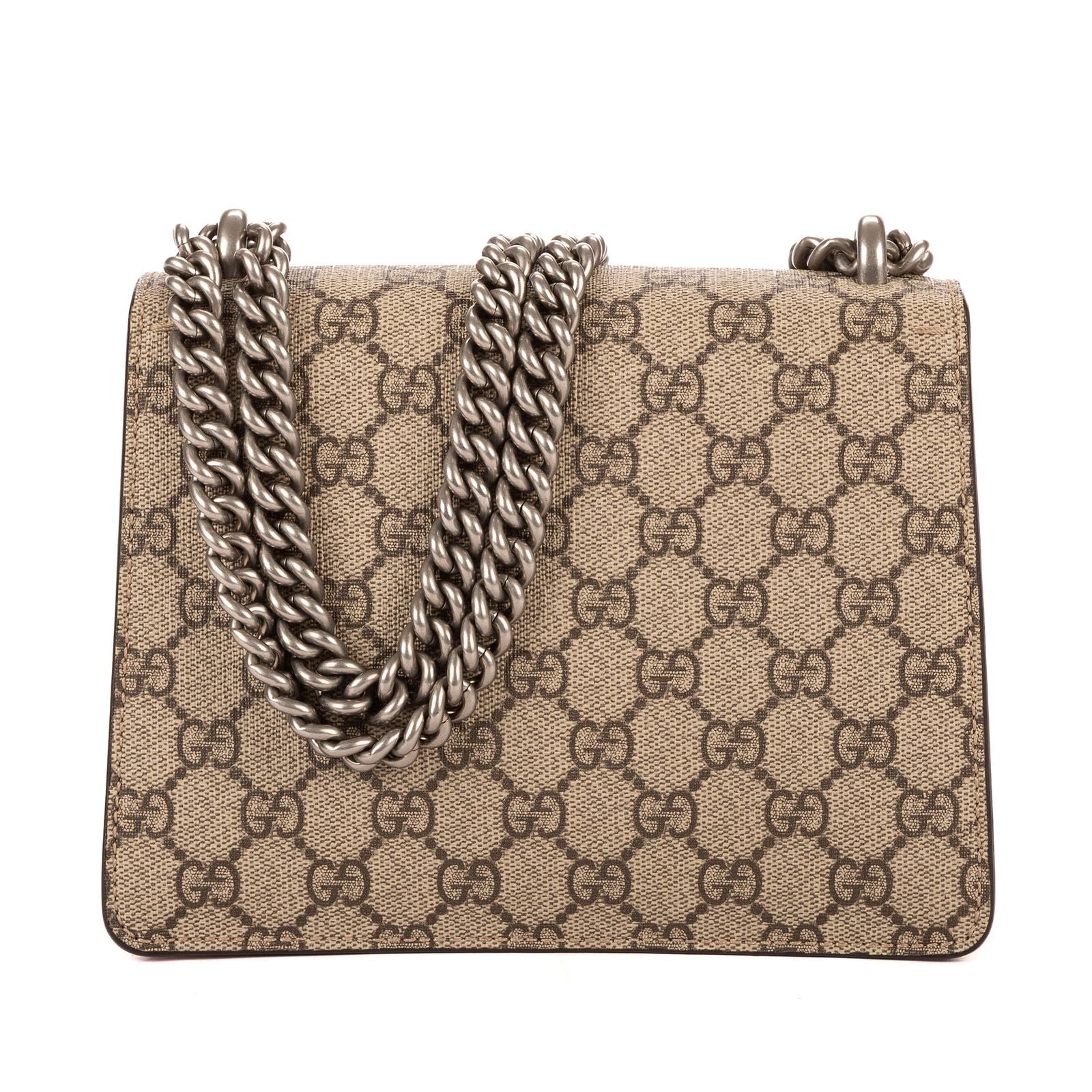 Gucci Dionysus Beige Red Supreme Canvas Suede — view 5