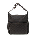 Gucci Large Front Pocket Messenger Dark Brown GG Denim Canvas