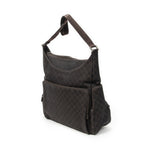 Gucci Large Front Pocket Messenger Dark Brown GG Denim Canvas — view 2