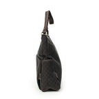 Gucci Large Front Pocket Messenger Dark Brown GG Denim Canvas — view 3