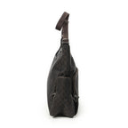 Gucci Large Front Pocket Messenger Dark Brown GG Denim Canvas — view 4