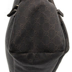Gucci Large Front Pocket Messenger Dark Brown GG Denim Canvas — view 7