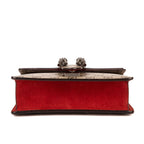 Gucci Dionysus Beige Red Supreme Canvas Suede — view 6