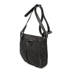 Gucci Small Dring Messenger Dark Brown GG Denim Canvas — view 2
