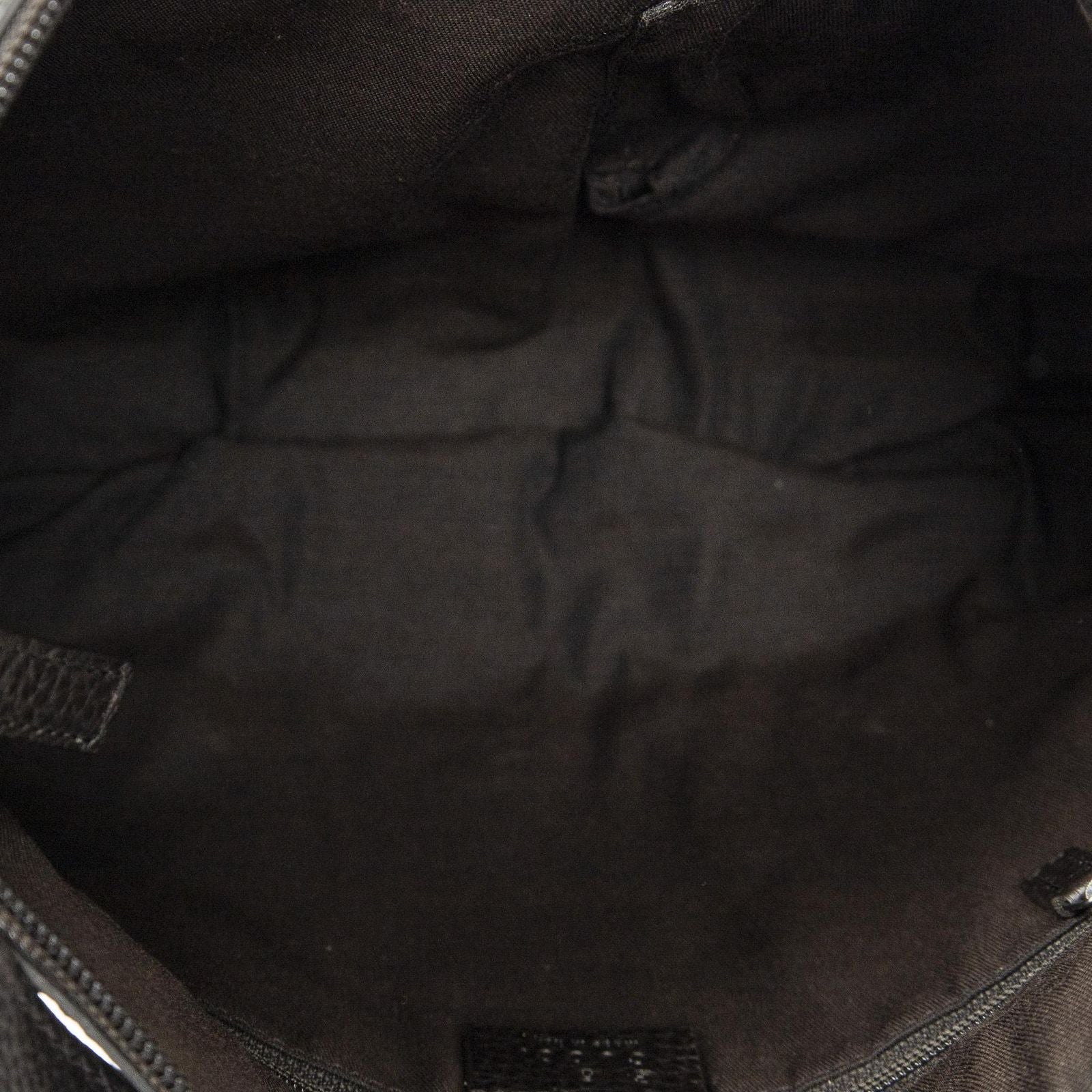 Gucci Small Dring Messenger Dark Brown GG Denim Canvas — view 9