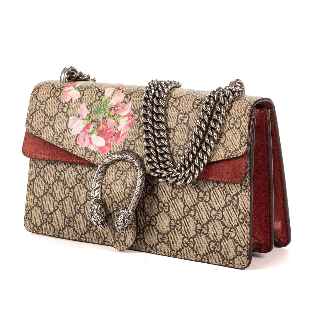 Gucci Bromus Dionysus Beige Burgundy Blue Muz Supreme Pvccanvas — view 2