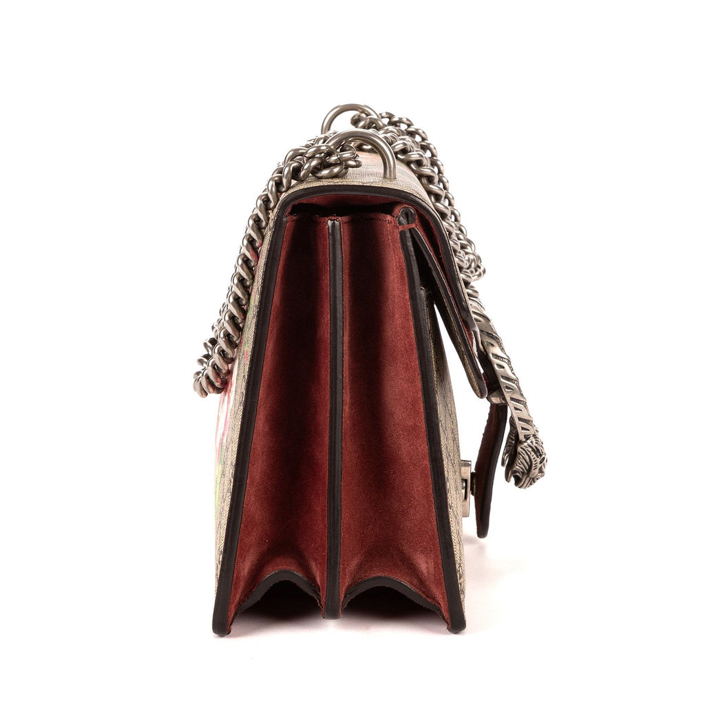 Gucci Bromus Dionysus Beige Burgundy Blue Muz Supreme Pvccanvas — view 4