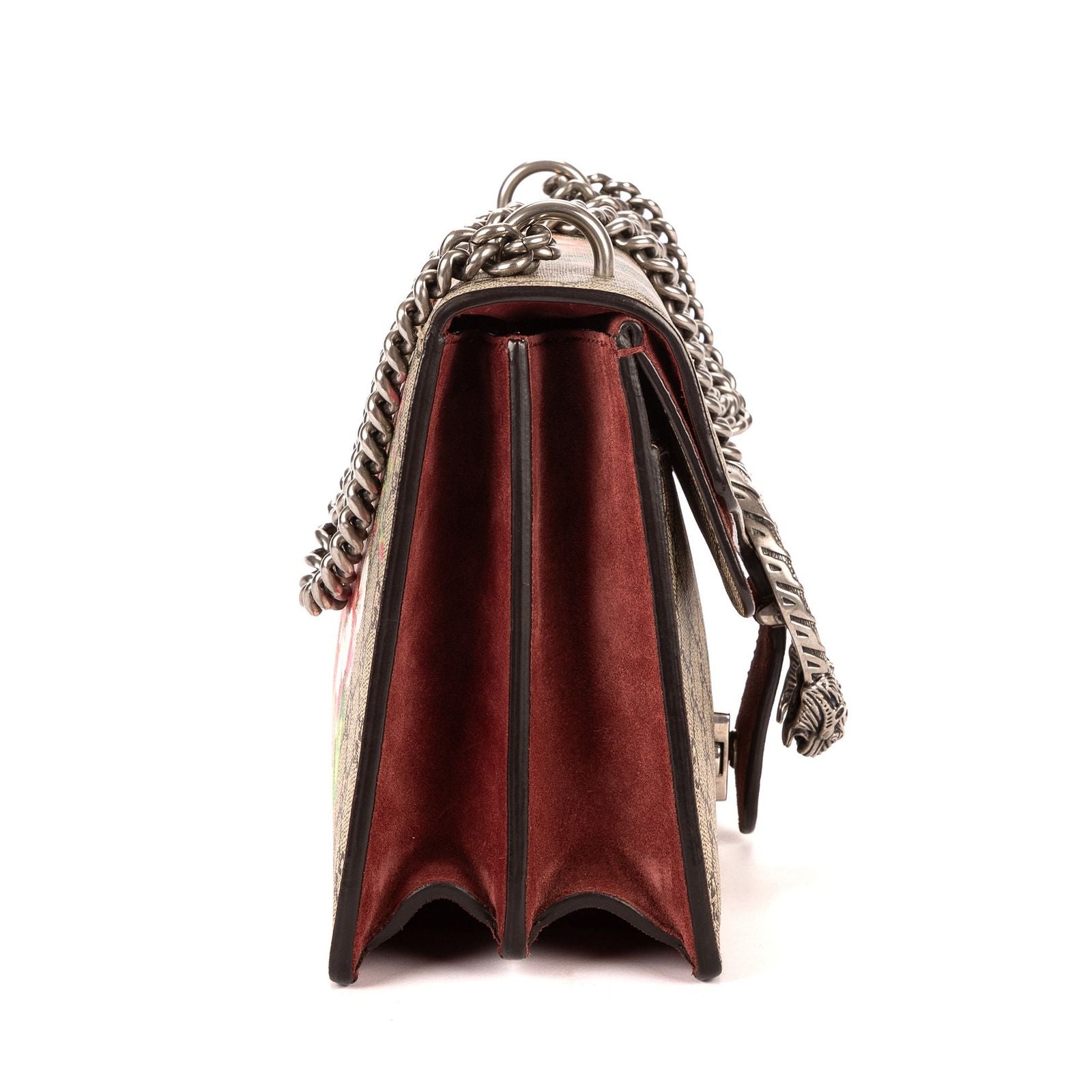Gucci Bromus Dionysus Beige Burgundy Blue Muz Supreme Pvccanvas — view 4