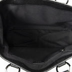 Gucci Small Shoulder Tote Black GG Canvas — view 9