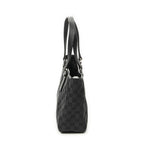 Gucci Small Shoulder Tote Black GG Canvas — view 3