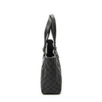 Gucci Small Shoulder Tote Black GG Canvas — view 4