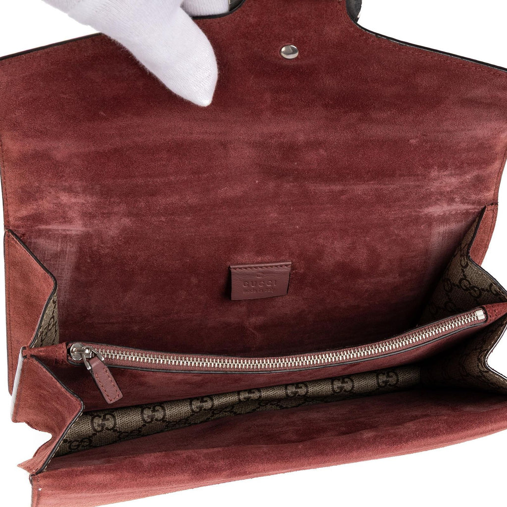 Gucci Bromus Dionysus Beige Burgundy Blue Muz Supreme Pvccanvas — view 9