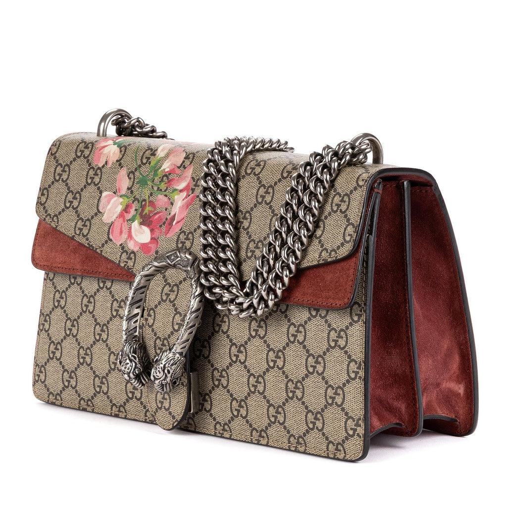 Gucci Bromus Dionysus Beige Burgundy Blue Muz Supreme Pvccanvas — view 2