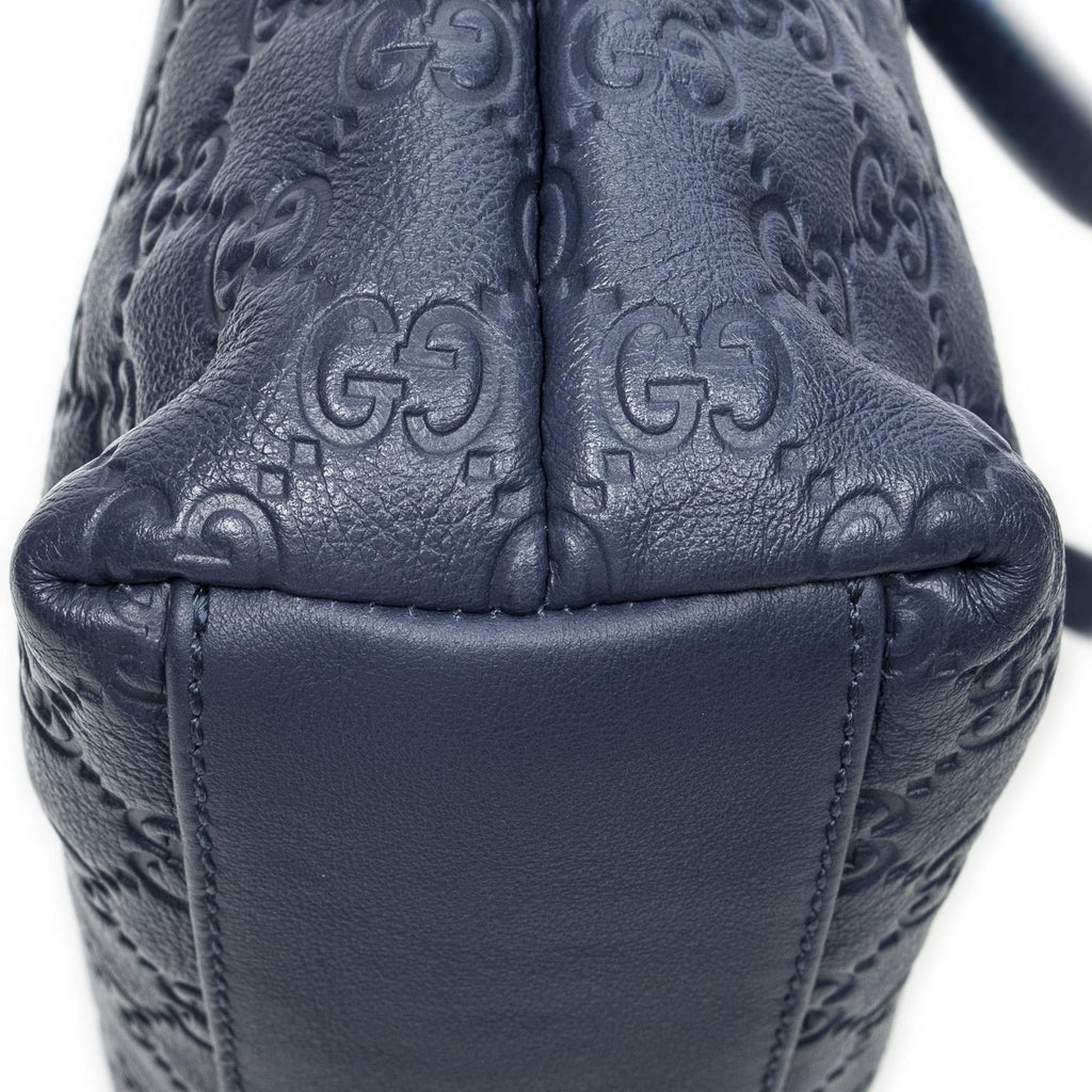 Gucci Small Joint Blue Guccissima — view 7